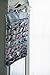Hanging Jewelry Organizer from Unjumbly, Surpassing all Jewelry Hangers - Inbuilt Rotating Hanger, 32 Varying Sized Pockets and 18 Large Hoops, Keeping Your Closet Organized