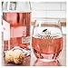 Funny Mugs, LOL Graduation Wine Glass Gift - Now Hotter by One Degree - 15oz Stemless Wine Glass Great Gift for College and High School Graduates