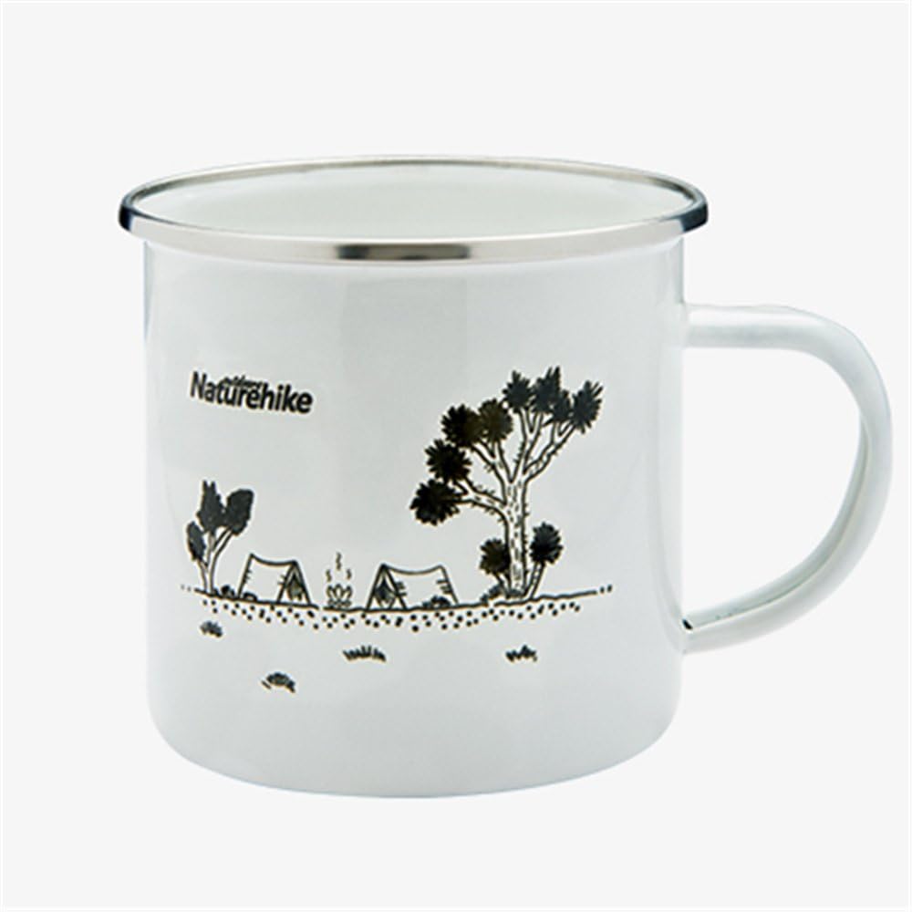 Naturehike Enamel Outdoor Camping Mug Coffee Cup Travel Picnic