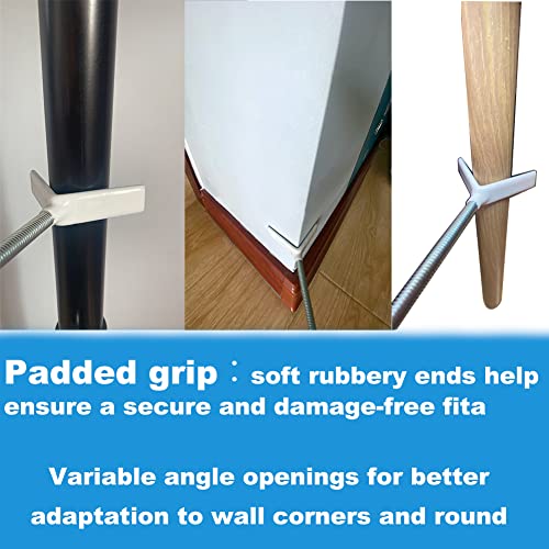 2Pcs Baby Gate Extra Long Y Spindle Rod for Stair Banister Adapter, M8