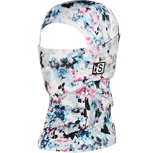 BLACKSTRAP Hood Balaclava Face Mask, Dual Layer Cold Weather Headwear for Men and Women, Floral Frosty