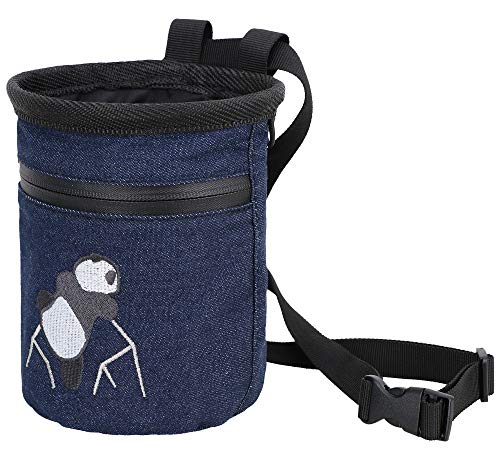 AMC(TM Climbing Panda Compact Chalk Bag,Cowboy Blue