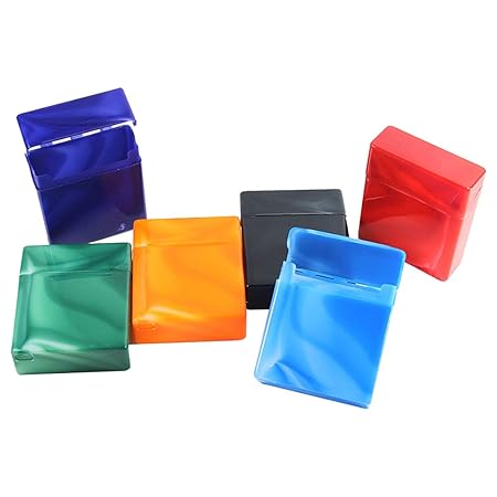 6 Zigarettenboxen Zigaretten Big Box ohne Steg mamoriert 25er 6er Set