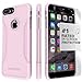 iPhone 7 Plus Case, Pink SaharaCase® Protective Kit Bundle with [ZeroDamage® Tempered Glass Screen Protector] Premium Finish Slim Fit [Shockproof Bumper] Rugged Protection (Pink Desert Rose Gold)