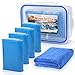 senrokes Clay Bar Car Detailing Clay - Clay Bars Magic Clay Bar 4 Pack x 100g Auto Wash Bar with Washing and Adsorption Capacity for Car, Glass, Vehicles and Much More Cleaning, Towel Included primary