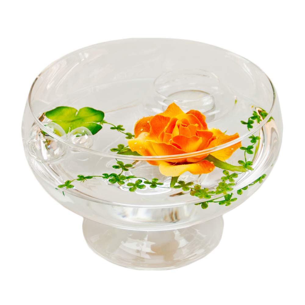Glaskonig Komplett Angebote Round Glass Bowl Roxy 75 Height 11 Cm