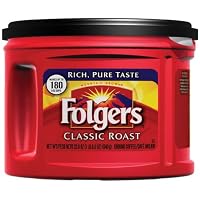 Folgers Classic Roast Ground Coffee, Medium-Roast, 22.6 Ounce (Pack of 6)