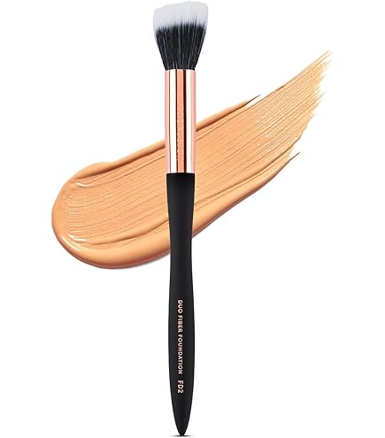 Amazon.com: MAC Cosmetics 188 Small Duo Fibre Face Brush Makeup
