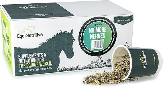 Equinutritive - No More Nerves - Calming Supplement For Horses - 100% Natural Ingredients (1 kg)