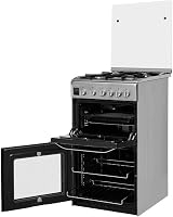 Hotpoint HD5G00CCX 50cm Gas Cooker with Lid Stainless Steel 69L/32L view 2