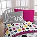 Jay Franco Disney Mickey Mouse Dots 3 Piece, Chevron Twin Sheet Set