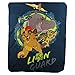 S.L. Home Fashions Lion Guard Stampede Kids Character Lightweight Fleece Throw Blanket1226