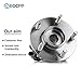 ECCPP 2pcs 513206 New Front Wheel Bearing And Hub Assembly Fits for Chevy Cobalt HHR Pontiac Pursuit G5 Saturn Ion 04 05 06 07 08 09 10 11 W/ABS Driver and Passenger Side