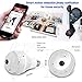 Light Bulb Camera,Include 16GB Card 1080P WiFi Security Camera, 2MP Wireles IP LED Cam,360 Degrees Panoramic VR Indoor/Outdoor Home Surveillance Cameras,Motion Detection/Night Vision/Alarm