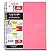 Five Star Wirebound Notebook, 1-Subject, 100 Wide-Ruled Sheets, 10.5 x 8 Inch Sheet Size, Pink (72013)