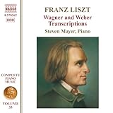 WAGNER AND WEBER TRANSCRIPTIONS:PIANO MUSIC 33     image