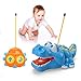 Holy Stone Cartoon Crocodile RC Car with Music and Lights Electric Radio Control Toy for Baby Toddlers Kids Children