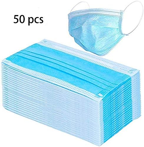 3-Layer Non-Woven Sanitary Dust Masks, Anti Dust Breathable Disposable Earloop Mouth Face Mask, Filter Mask