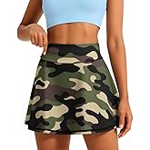 Keeawou Womens Tennis Skirt Athletic Skirts with Pockets Shorts High Waisted Golf Skort for Workout Pickleball