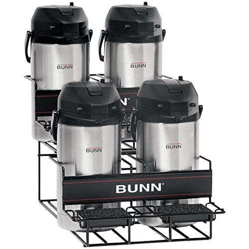 Click Here to See More Images Bunn 35728.0003 Univ-4 APR Two Tier Four Pot Universal Airpot Rack Display