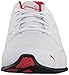 PUMA Men's Tazon Modern SL FM Sneaker,Puma White-High Risk Red,12 M US