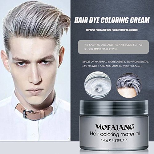 Buy Mofajang Salon Hair Styling Pomade Silver Ash Grandma Grey
