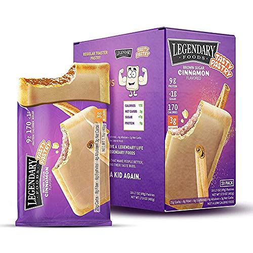 Legendary Foods Tasty Pastry Toaster Pastries Low Carb Keto Breakfast