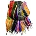 2cm Wide Flat Shoelaces Kids Voile Shoe Laces Girls Ribbon Laces 120cm Black