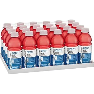 Image of vitaminwater zero go-go, electrolyte enhanced water w/ vitamins, mixed berry drinks, 20 fl oz, 24 Pack