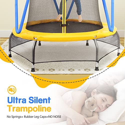 Zupapa NoGap Design Trampoline for Kids Toddler Indoor Outdoor Small