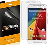 [6-Pack] SUPERSHIELDZ- Anti-Glare & Anti-Fingerprint (Matte) Screen Protector Shield For Motorola Moto G EXT (Consumer Cellular) + Lifetime Replacements Warranty - Retail Packaging