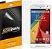 (6 Pack) Supershieldz for Motorola Moto G EXT (Consumer Cellular) Screen Protector, High Definition Clear Shield (PET)