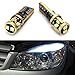 iJDMTOY 10-SMD-5630 2825 W5W T10 Canbus Error Free Replacement Bulbs Compatible With Audi BMW Mercedes Porsche Parking Lights, License Plate Lights, Xenon White