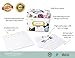 Polite Society White Floral Recipe Box | 24 Size 4x6 Recipe Cards & 12 Dividers | Vintage Style Recipe Tin