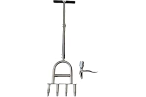 Manual Lawns Aerators, Aerator Lawns Tool, Yard Grass Aerators, Garden Soil Loosener Tools, Heavy Duty Efficient Soil Piercer