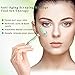 Jade Roller, Jade Roller for Face, Jade Roller Massager, Natural Jade Facial Roller, Anti Aging for Face Eye Bags Therapy- Double Neck Healing Slimming Massager with Gua Sha Scraping Tool