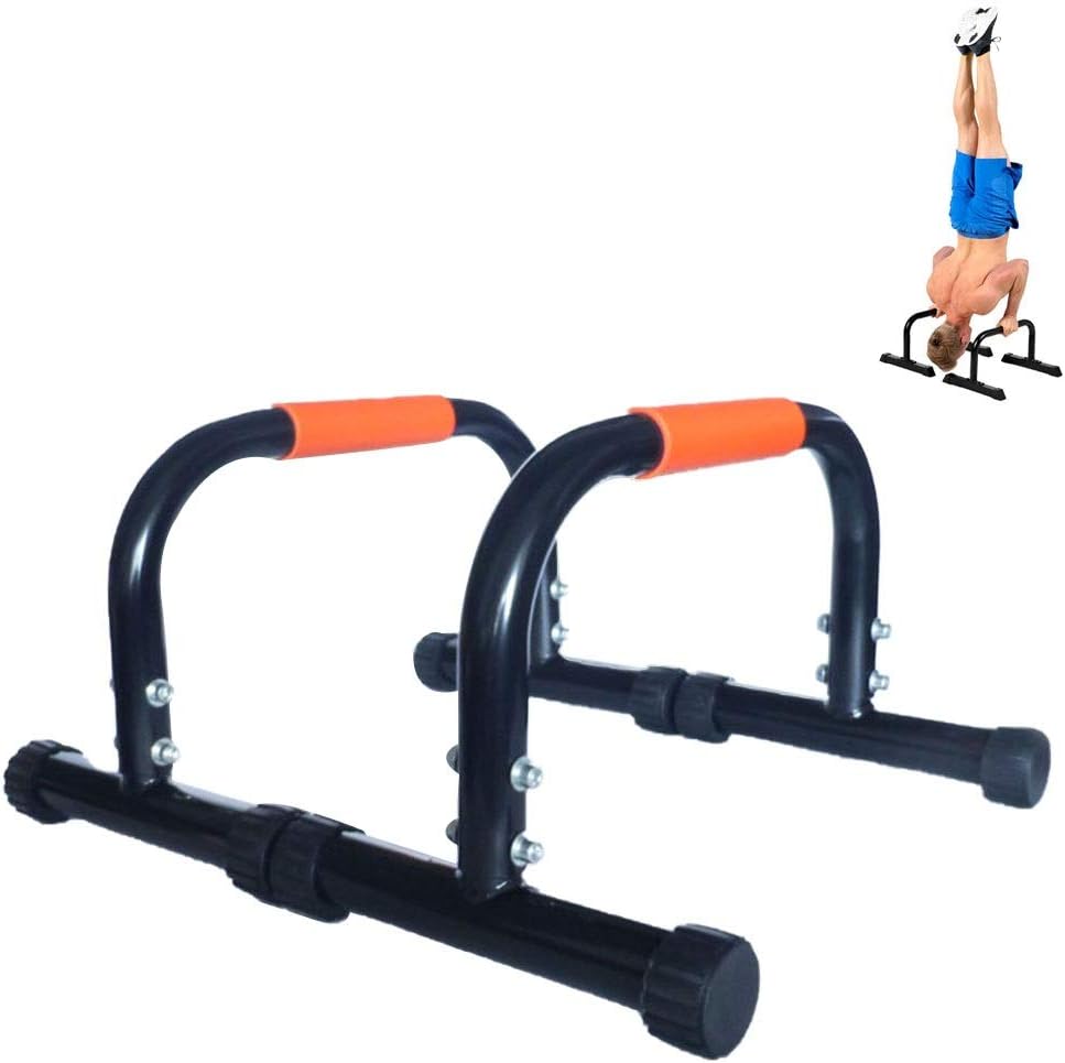 Qddan Push-Up Stands Bars Parallettes Pushup Bars Handles Workout For Home Gym & Traveling Fitness Training Great For Your Muscle Ups gift