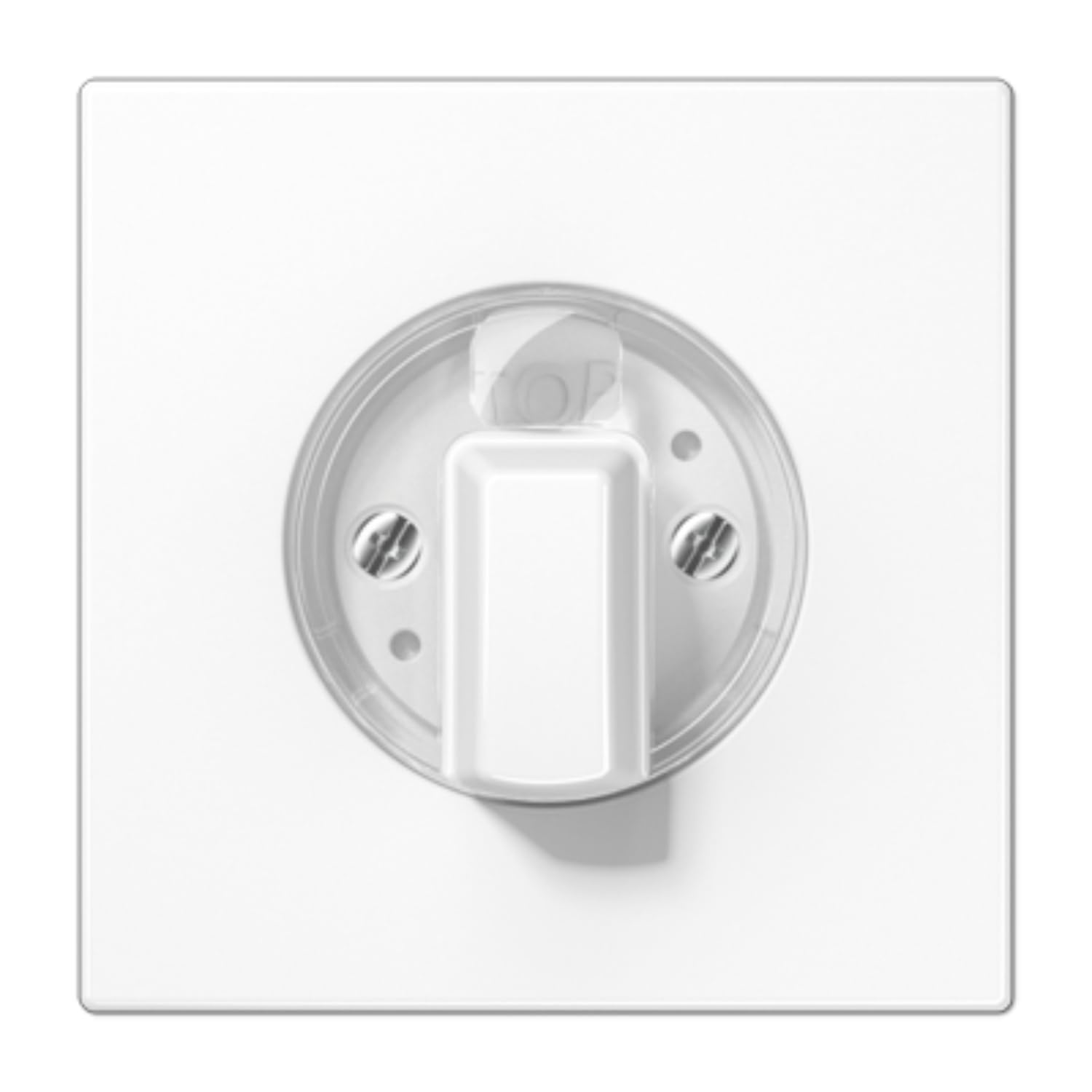 Jung JUNG Central Plate with Remote Button, LS1941WW, Alpine White, 1
