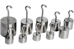 United Scientific Supplies WHSET10 Basic Hooked Weight, Set of 10