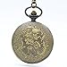 Fashion Cool The Empire Quartz Pocket Watch Necklace Chain Pendant Mens Womens Jewelry Black