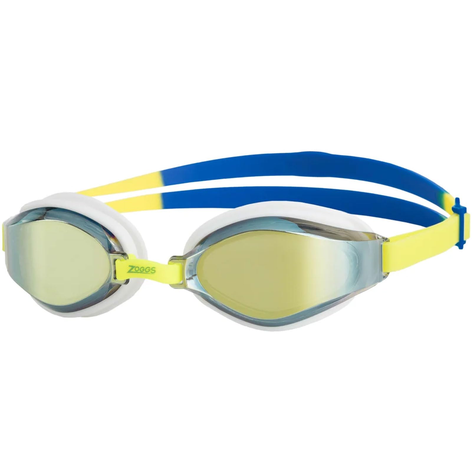 Zoggs Endura Max Titanium Yellow Blue Mirrored Lime — image 1