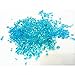 2 Marimo Balls Sky Blue Glass Pebble Little Fan Coral in 3.5