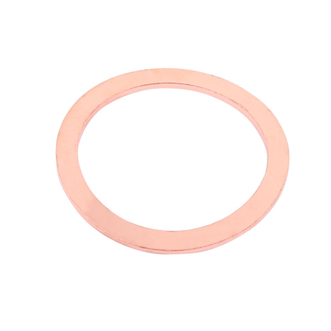 Sourcingmap 50mm X 40mm X 2mm Marine Copper Gasket Sealing Gasket