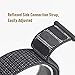 Nylon Sport Loop Band SIKAI 20mm Replacement Nylon Strap Compatible with Amazfit Bip/Huawei Watch 2 Sport/Ticwatch E Breathable with Hook and Loop Fastener Adjustable Closure (Black)