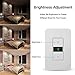 BrizLabs Smart Dimmer Switch, Wi-Fi Dimmer Light Switch with Remote/Timer for LED/Incandescent, 15A Smart Light Switch, Works with Alexa/Google Assistant/IFTTT, No Hub Required, ETL & FCC Certified