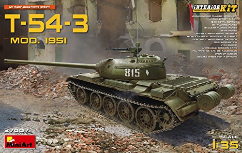 MiniArt 1/35 T-54-3 Mod. 1951 Interior Kit 37007