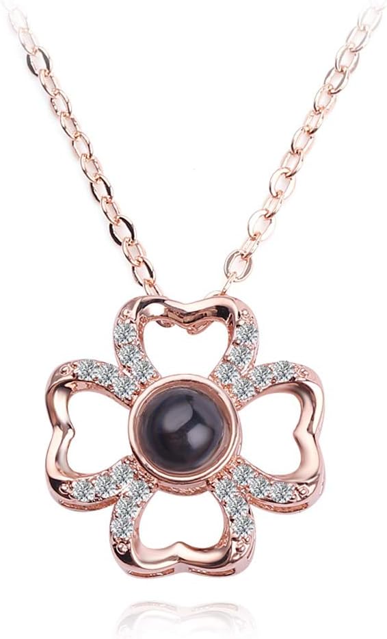 Grab Classy - I Love You in 100 Different Languages Necklace/Pendant