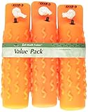 D.T. Systems Soft-Mouth Trainer Large 3-Inch by 12-Inch Plastic Dog Training Dummy, Blaze orange, 3-Pack