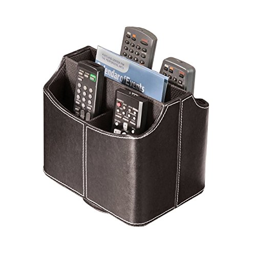 Stock Your Home Remote Control Holder Organizer Uses Include TV Remote Control Organizer Caddy, TV Remote Organizer & Remote Control Organizer Caddy â€“ Black