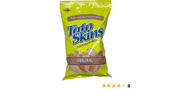 Amazon Com Tato Skins Potato Snack Chips Original Flavor 6 5 Oz